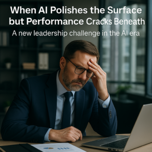 When AI Polishes the Surface but Performance Cracks Beneath
