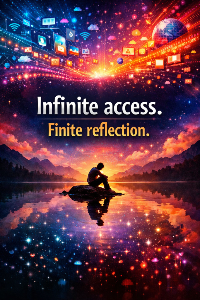 Infinite Access. Finite Reflection.